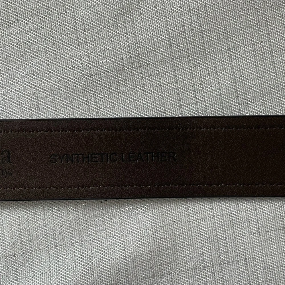 Columbia Men’s Casual Synthetic Leather Comfort Belt Brown Size 34 NWT